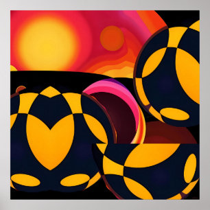 Affiche Abstraction Technique