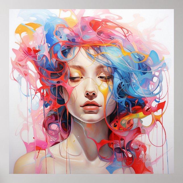 Affiche Abstractipop1 (Devant)