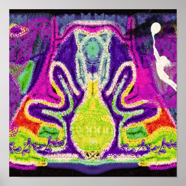 Affiche Abstrait (Devant)