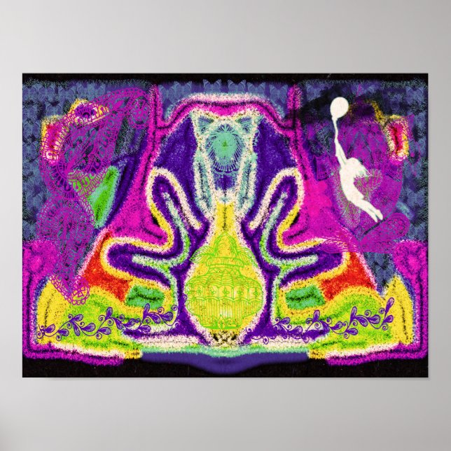 Affiche Abstrait (Devant)