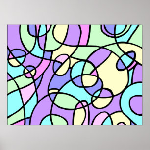 Affiche Abstrait