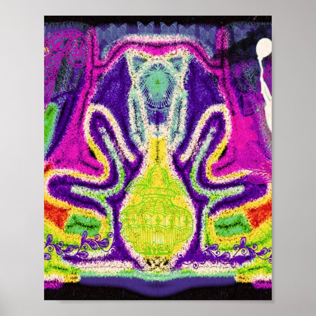 Affiche Abstrait (Devant)