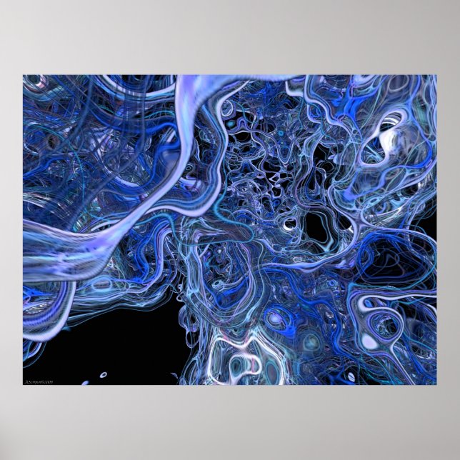 Affiche Abstrait #146 (Devant)