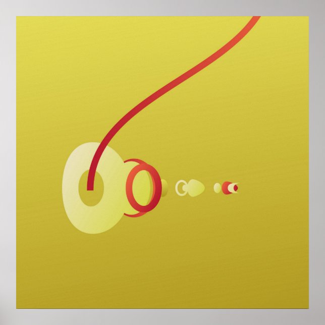 Affiche Abstrait #195 (Devant)