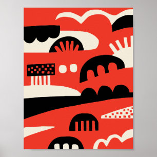 Affiche Abstrait 281219b