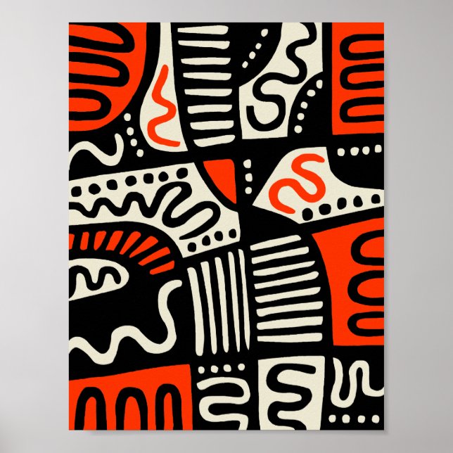 Affiche Abstrait 291219c (Devant)