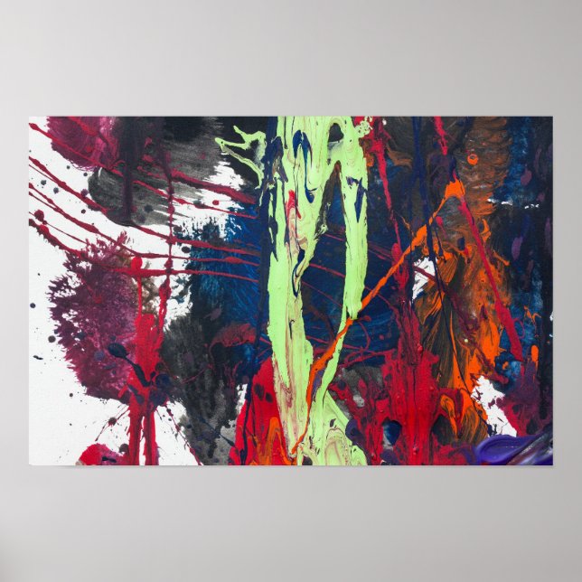 AFFICHE ABSTRAIT 4 (Devant)