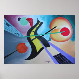 AFFICHE ABSTRAIT 5