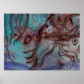 Affiche Abstrait #96i