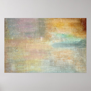 Affiche Abstrait Automnal Moderne Artistique