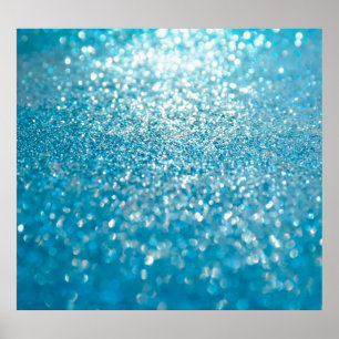 Affiche Abstrait bleu, arrière - plan artistique.