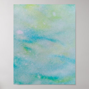 Affiche Abstrait coloré minimal modifiable ajouter votre t