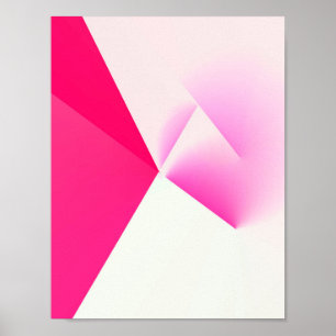 Affiche Abstrait coloré minimal modifiable ajouter votre t