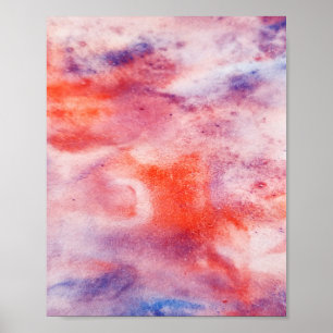 Affiche Abstrait coloré minimal modifiable ajouter votre t