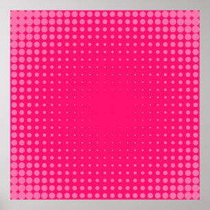 Affiche Abstrait Creative concept BD pop art style bla