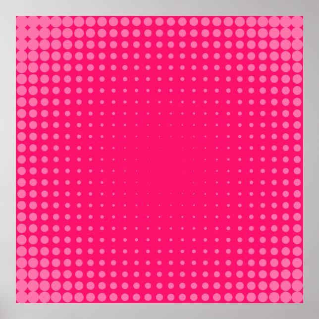 Affiche Abstrait Creative concept BD pop art style bla (Devant)