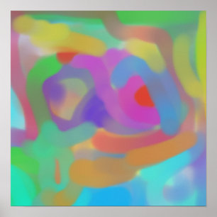 Affiche Abstrait Douce