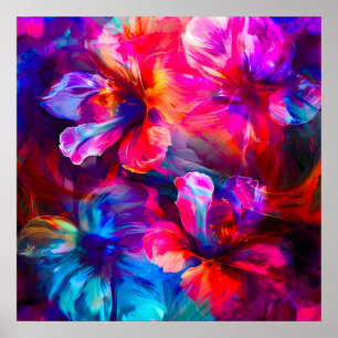 Affiche Abstrait Garden Bloom