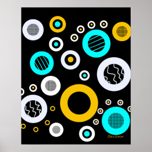 Affiche Abstrait géométrique