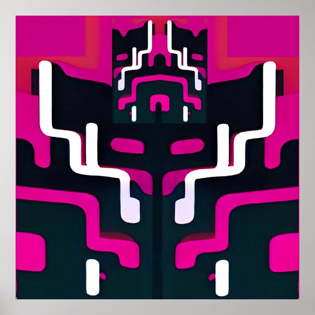 Affiche Abstrait - Ken Gage Art (Devant)