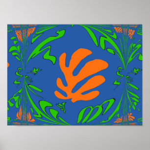Affiche Abstrait Lilly