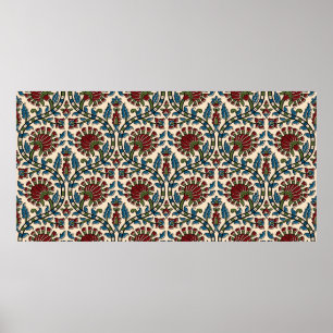 Affiche abstrait main maxi imprimer design arrière - plan