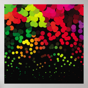 Affiche Abstrait motif arrière - plan mi-teinte. Co géomét