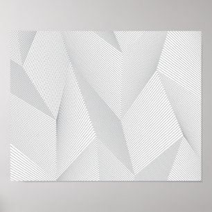 Affiche Abstrait, tendance, moderne, simple ligne motif