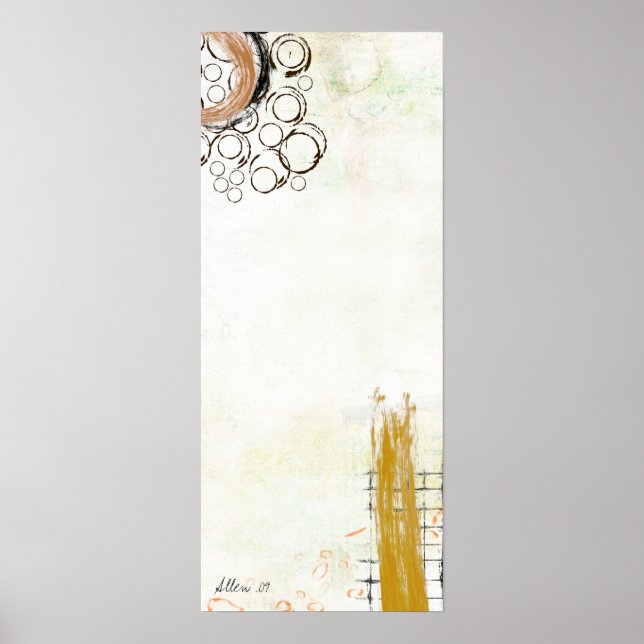 Affiche abstraite (Devant)