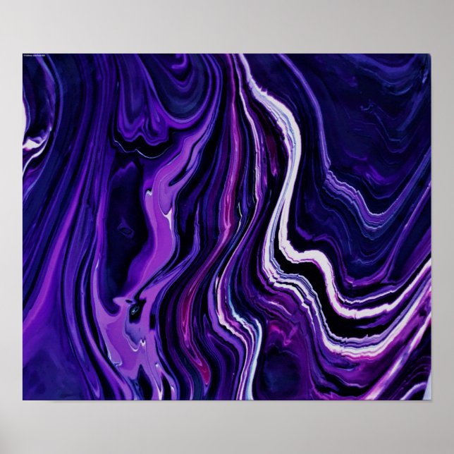 Affiche Abstraite Color Study 211, (Devant)