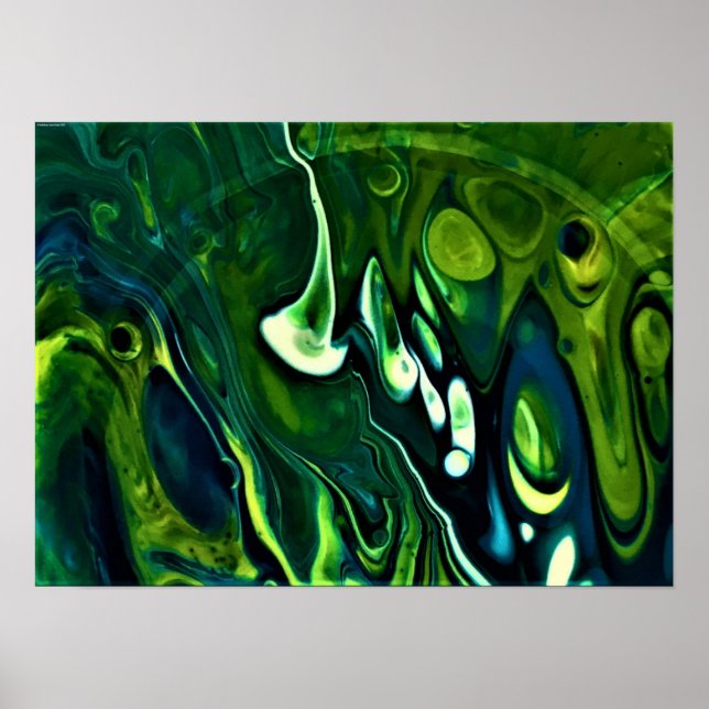 Affiche Abstraite Color Study 309, (Devant)