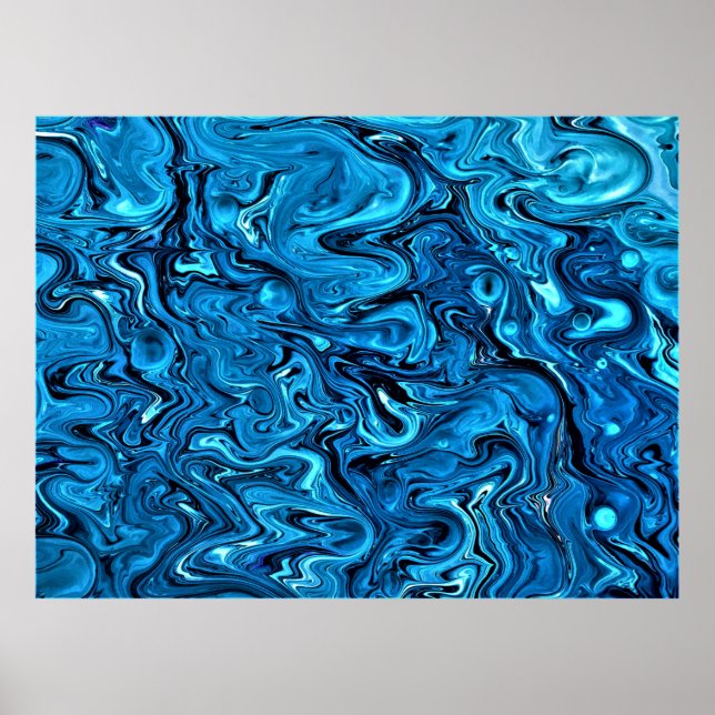 Affiche Abstraite Color Study 360, (Devant)