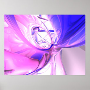 Affiche abstraite de jus de prune