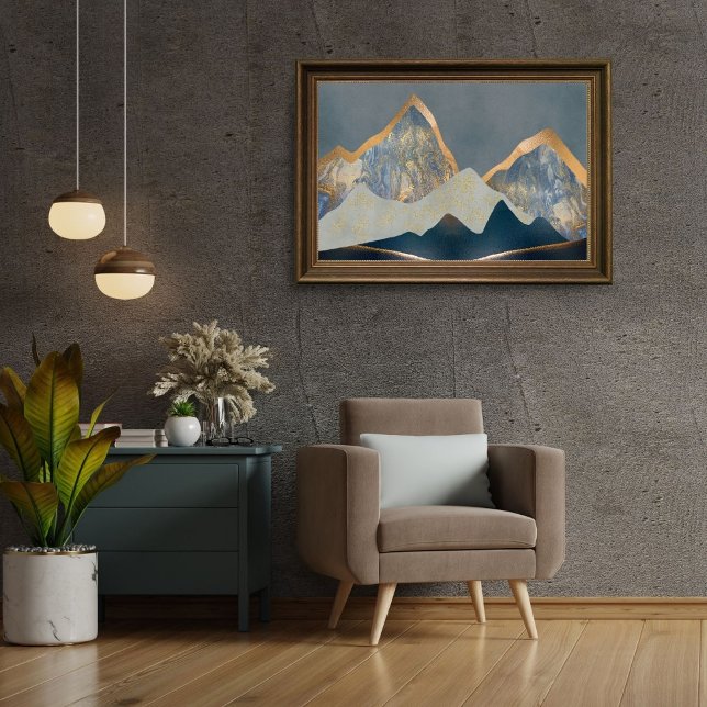 Affiche Abstraite du paysage (Créateur téléchargé)