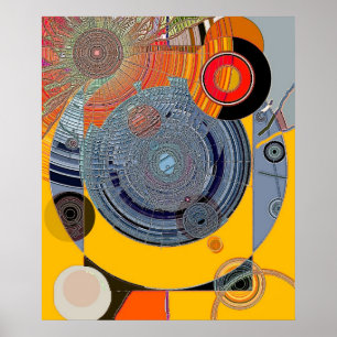 Affiche abstraite - Propaine