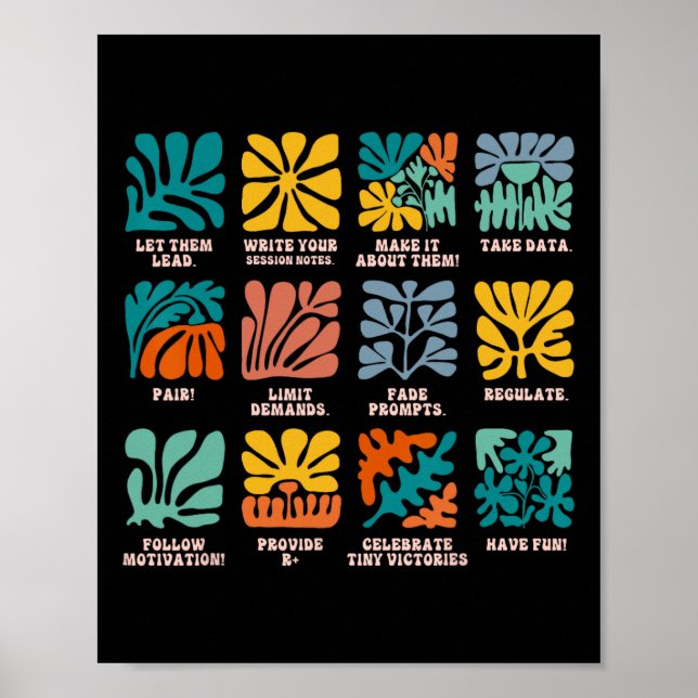 Affiche Aby Analyste De Comportement Appliqué Autisme Lets (Devant)