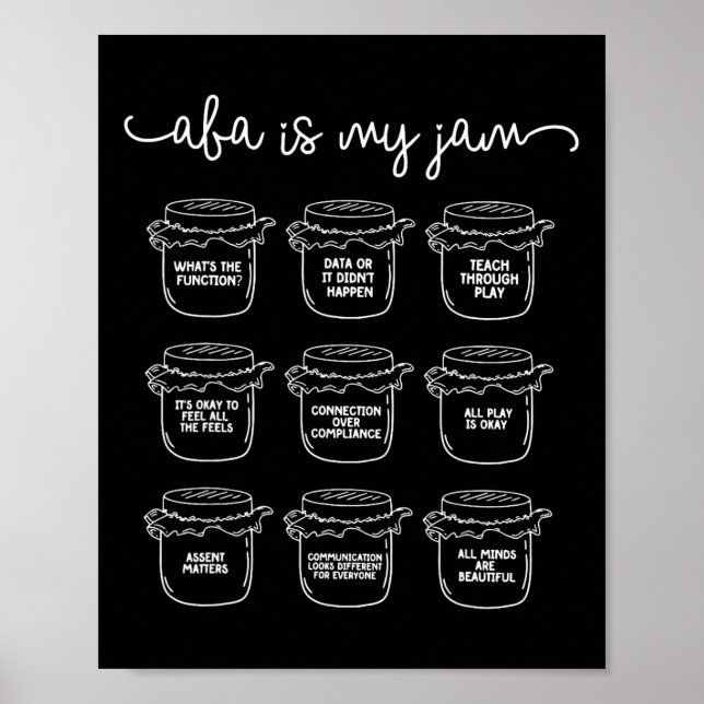 Affiche Aby Est Mon Analyste De Comportement De Sensibilis (Devant)