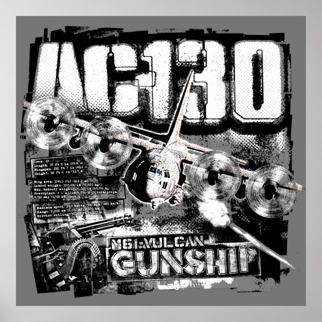 AFFICHE AC-130 (Devant)