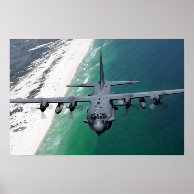 Affiche AC-130 Éffrayant (Devant)
