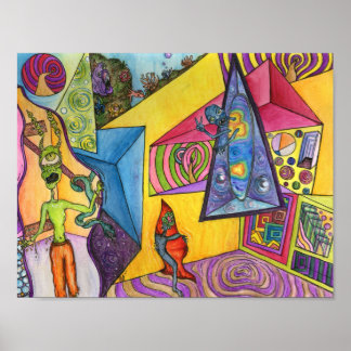 Affiche accéder à ma dimension