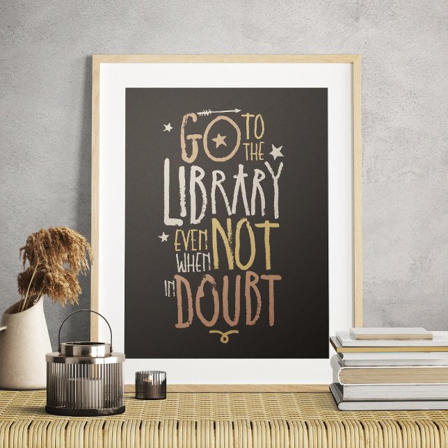 Affiche Accéder au devis de bibliothèque (Créateur téléchargé)