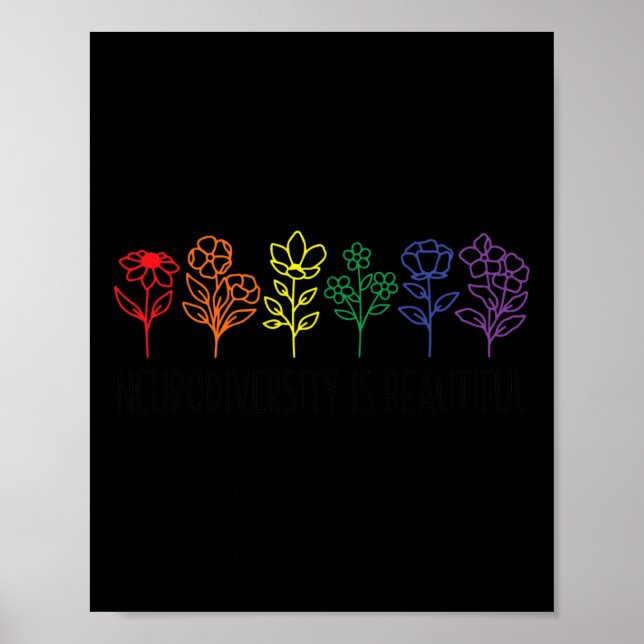 Affiche Acceptation de la sensibilisation sur l'autisme La (Devant)