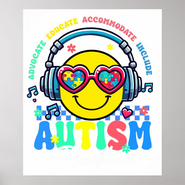 Affiche acceptation de l'autisme (2 (Devant)