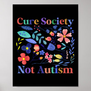 Affiche Acceptation des sensibilisations sur l'autisme Cur