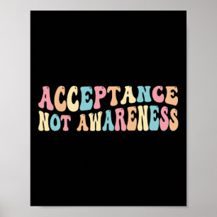Affiche Acceptation Neurodiversité Autisme Neurodivergent