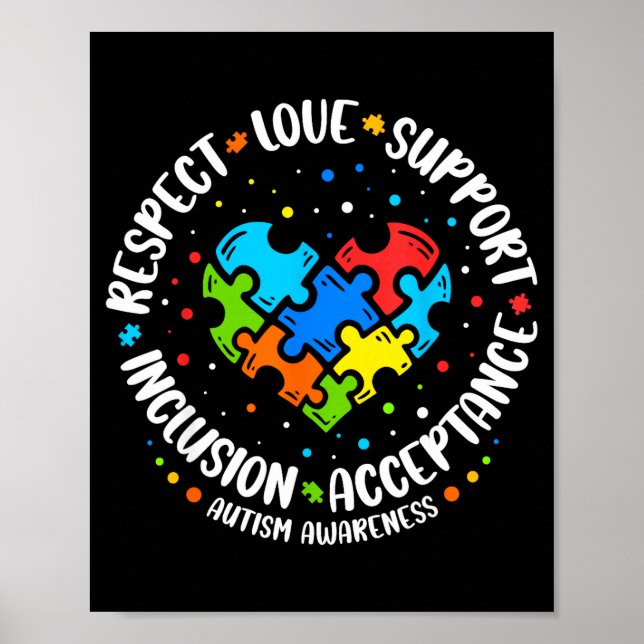 Affiche Accepter comprendre l'amour pour les femmes enseig (Devant)