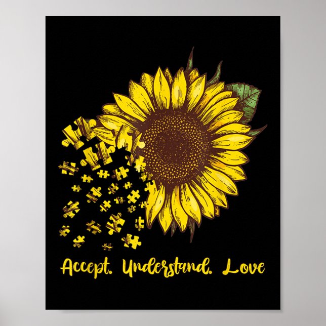 Affiche Accepter Comprendre l'amour Sensibilisation sur l' (Devant)