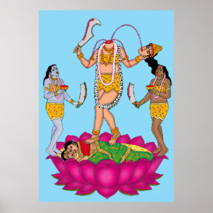 Affiche Accessoires de la déesse Chinnamasta