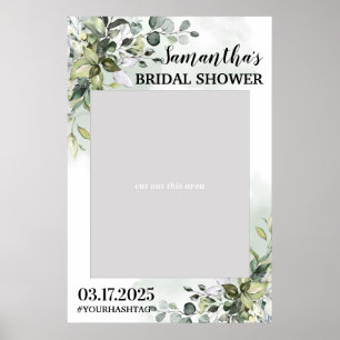 Affiche Accessoires de photo de verdure pour mariage bohèm
