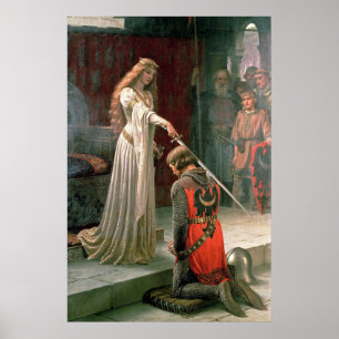 Affiche Accolade by Edmund Blair Leighton
